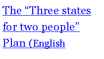  : The Three states for two people Plan (English 